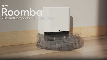 iRobot Roomba 208 DustCompactor Combo Robot Vacuum and Mop
