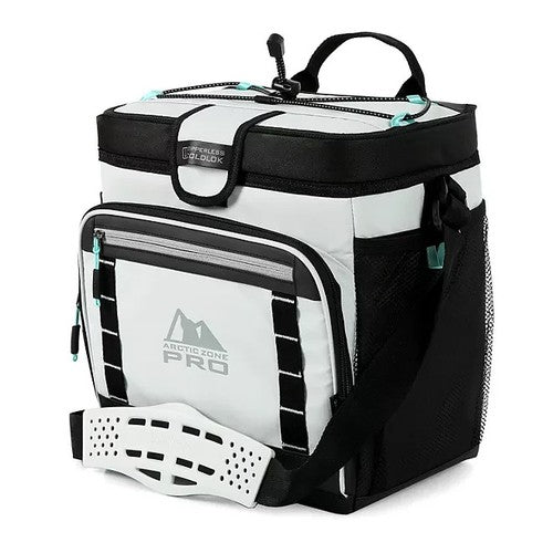 Arctic Zone PRO 16 Can Zipperless Cooler Icicle Gray - Bellso